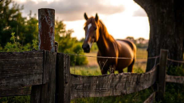 Top 5 raisons de choisir un poteau d'attache en acier pour votre cheval